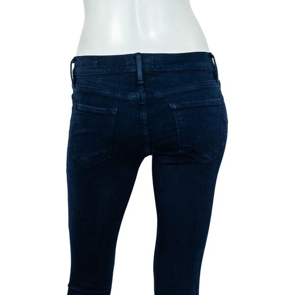 Frame Denim Women's Le Skinny de Jeanne Jeans Deep Blue Dive Size 25 - Picture 7 of 8